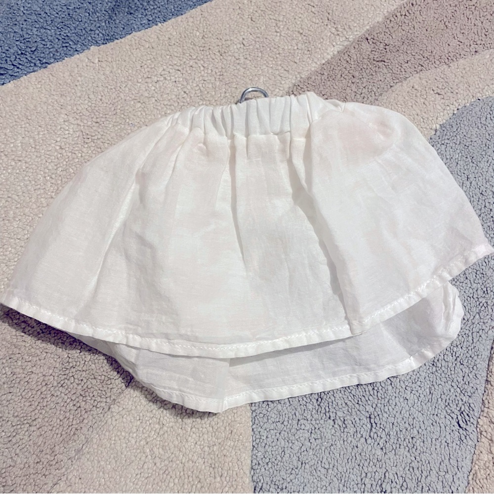 Handmade dolls white slip skirt crinoline